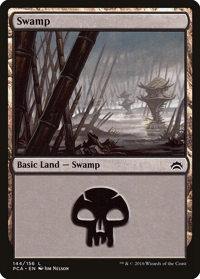 Swamp (144) [Planechase Anthology] Magic: The Gathering