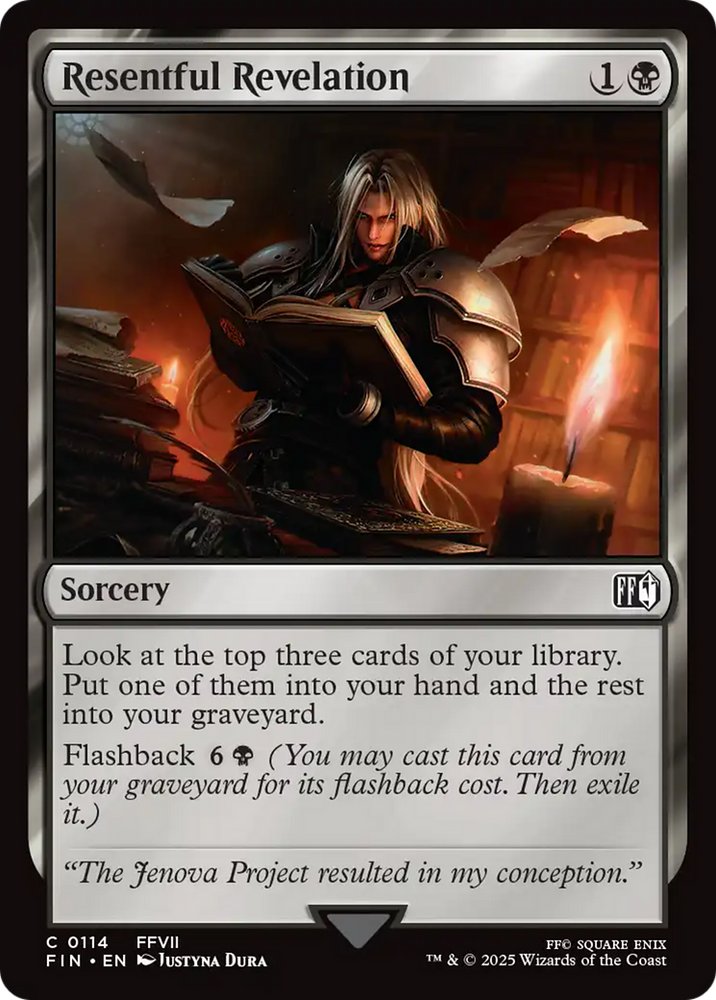 Resentful Revelation [FINAL FANTASY] Magic: The Gathering