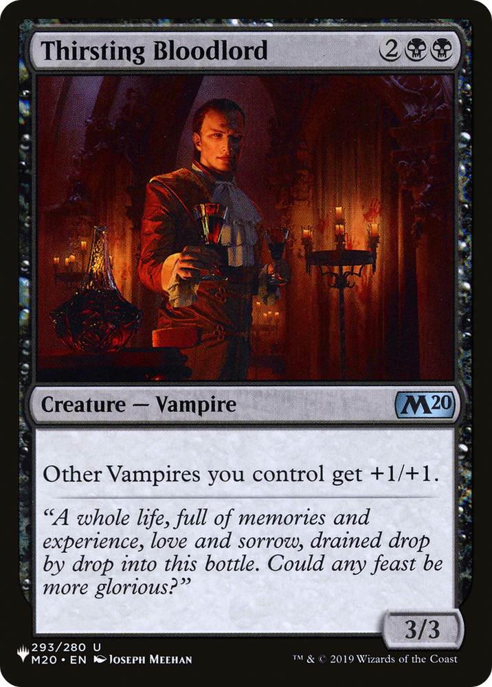 Thirsting Bloodlord [The List] Magic: The Gathering
