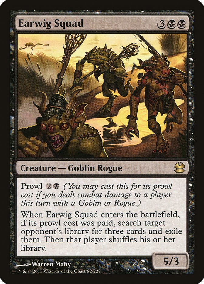 Earwig Squad [Modern Masters] Magic: The Gathering