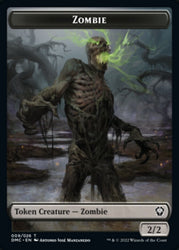 Soldier // Zombie Double-Sided Token [Dominaria United Tokens] Magic: The Gathering