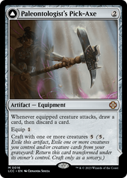 Paleontologist's Pick-Axe (Extended Art) [The Lost Caverns of Ixalan Commander] Magic: The Gathering