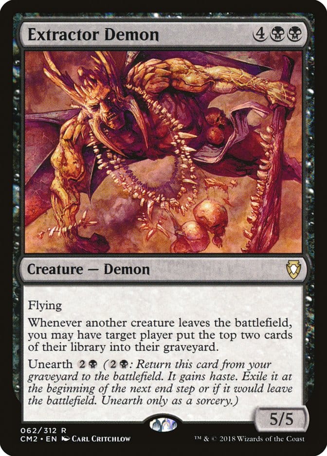 Extractor Demon [Commander Anthology Volume II] Magic: The Gathering