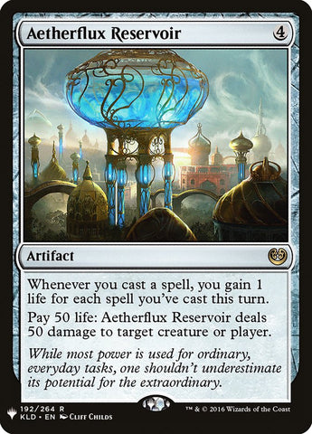 Aetherflux Reservoir [Mystery Booster] Magic: The Gathering