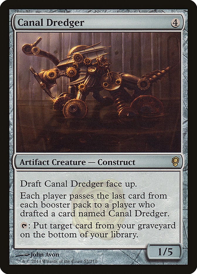 Canal Dredger [Conspiracy] Magic: The Gathering