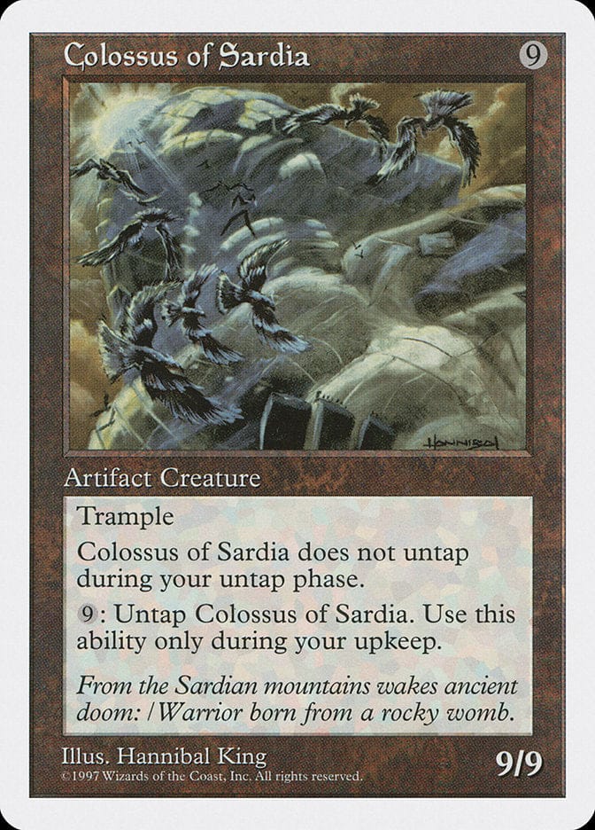 Colossus of Sardia [Fifth Edition] Magic: The Gathering