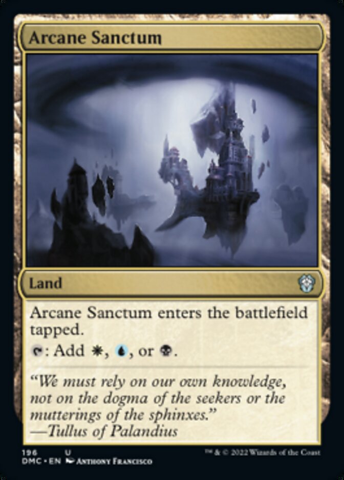 Arcane Sanctum [Dominaria United Commander] Magic: The Gathering