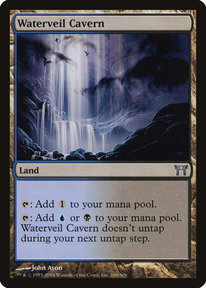 Waterveil Cavern [Champions of Kamigawa] Magic: The Gathering
