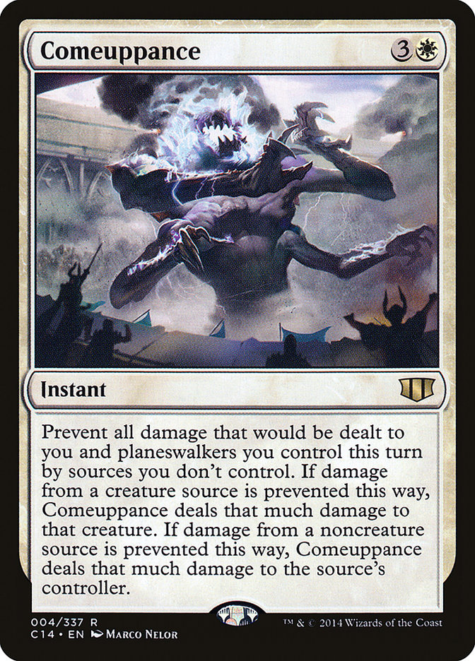 Comeuppance [Commander 2014] Magic: The Gathering