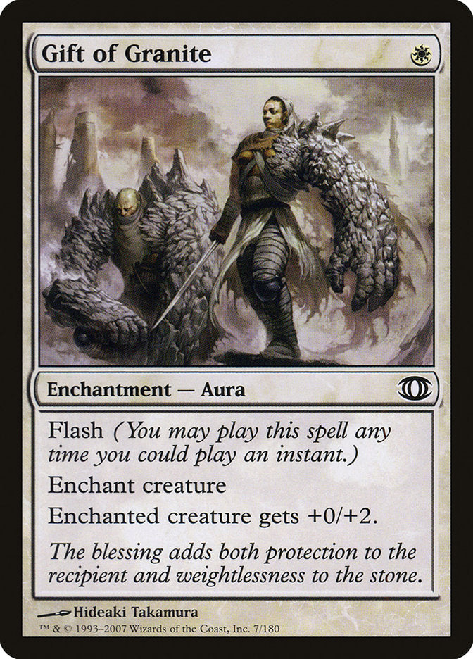 Gift of Granite [Future Sight] Magic: The Gathering