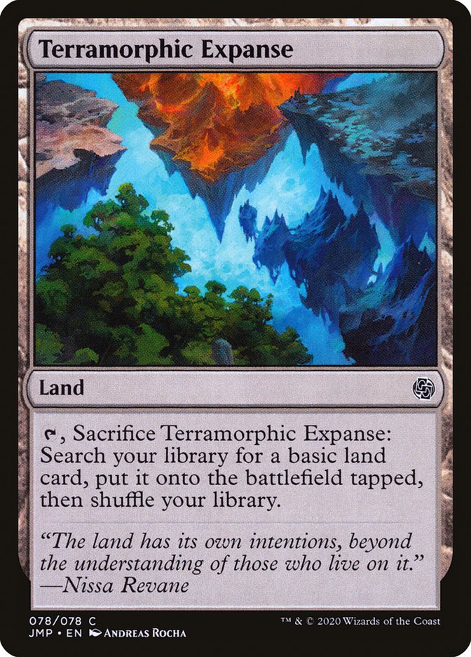 Terramorphic Expanse [Jumpstart] Magic: The Gathering
