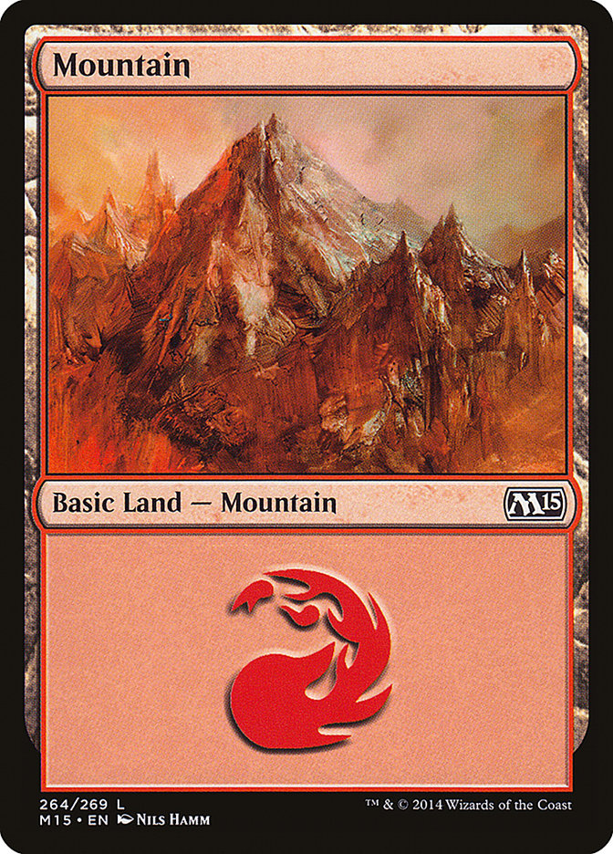 Mountain (264) [Magic 2015] Magic: The Gathering
