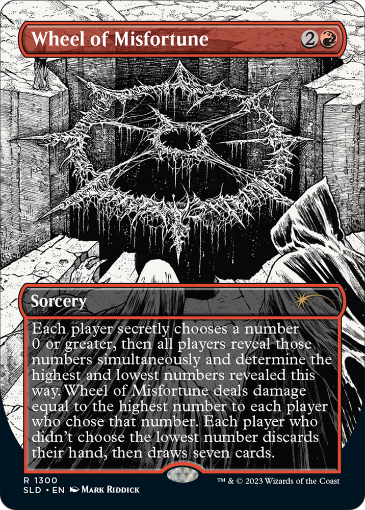 Wheel of Misfortune [Secret Lair Drop Series] Magic: The Gathering