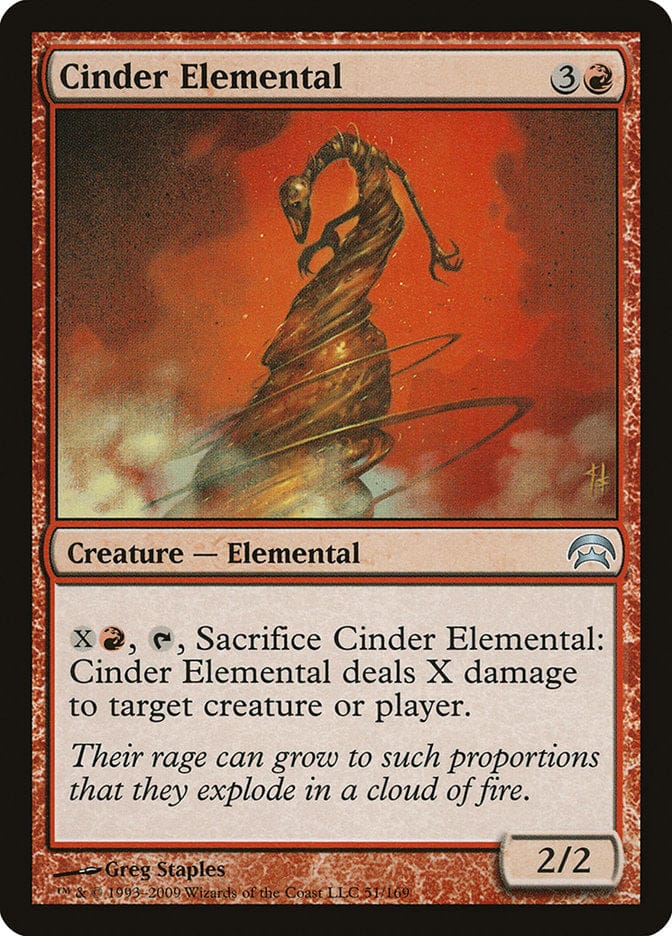 Cinder Elemental [Planechase] Magic: The Gathering