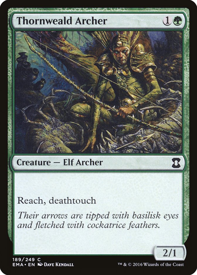 Thornweald Archer [Eternal Masters] Magic: The Gathering