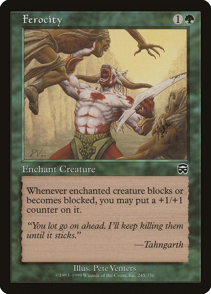 Ferocity [Mercadian Masques] Magic: The Gathering