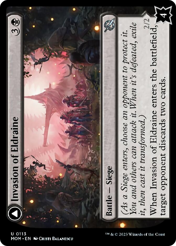 Invasion of Eldraine // Prickle Faeries [March of the Machine] Magic: The Gathering