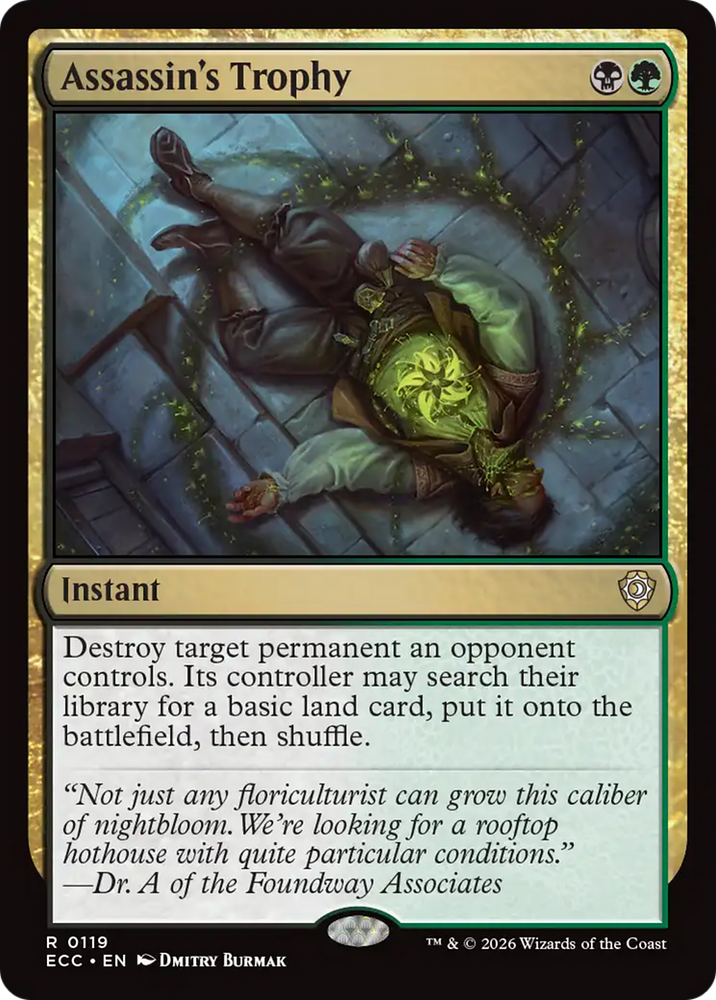 Assassin's Trophy [Lorwyn Eclipsed Commander] Magic: The Gathering