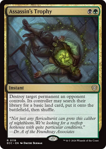Assassin's Trophy [Lorwyn Eclipsed Commander] Magic: The Gathering