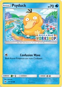 Psyduck (28/149) (Build-A-Bear Workshop Exclusive) [Sun & Moon: Base Set] Pokémon