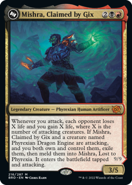 Mishra, Claimed by Gix [The Brothers' War] Magic: The Gathering