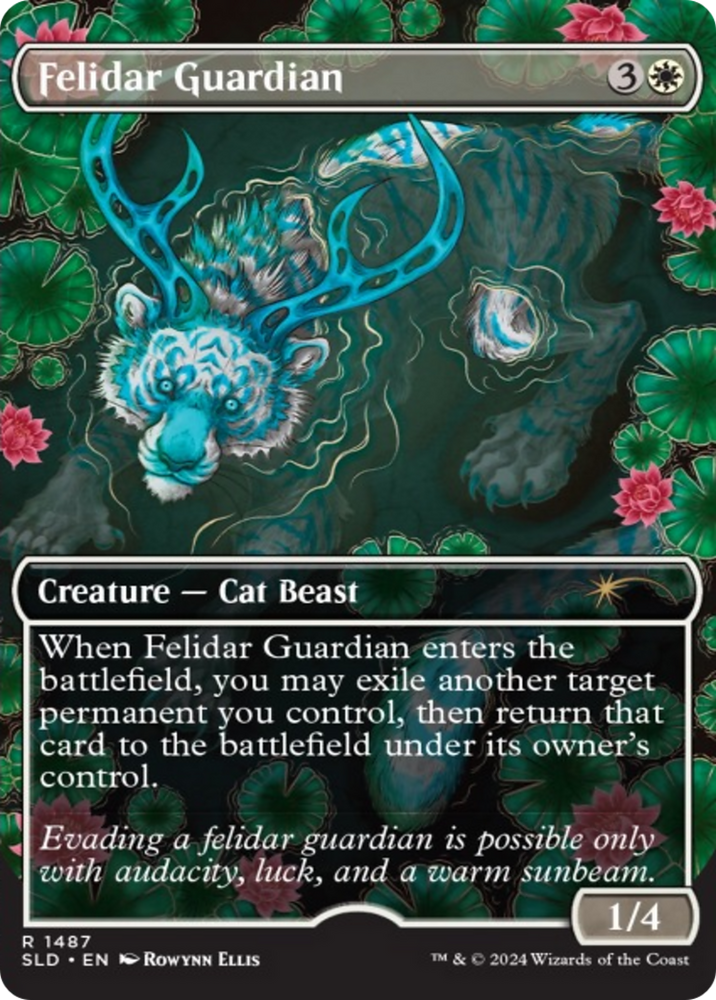 Felidar Guardian (Rainbow Foil) [Secret Lair Drop Series] Magic: The Gathering