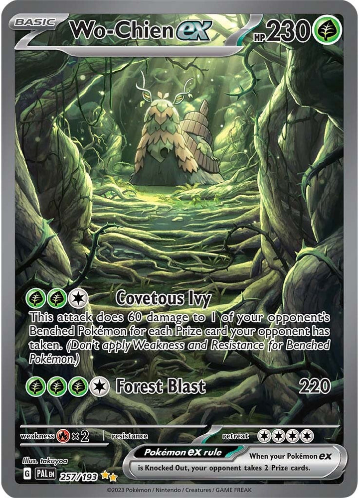 Wo-Chien ex (257/193) [Scarlet & Violet: Paldea Evolved] Pokémon