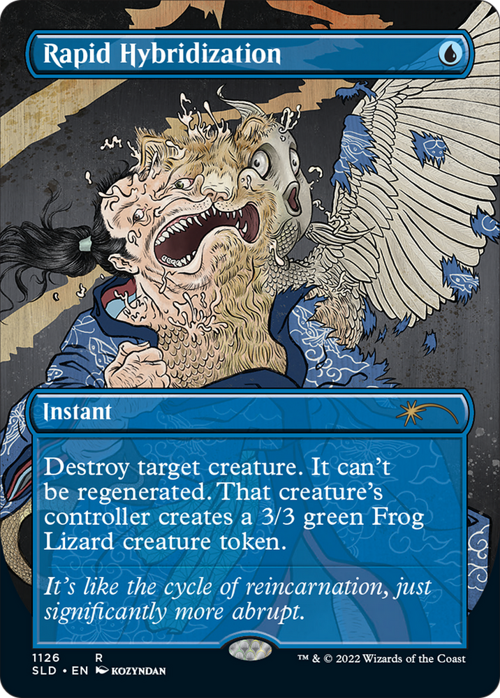 Rapid Hybridization (Borderless) [Secret Lair Drop Series] Magic: The Gathering