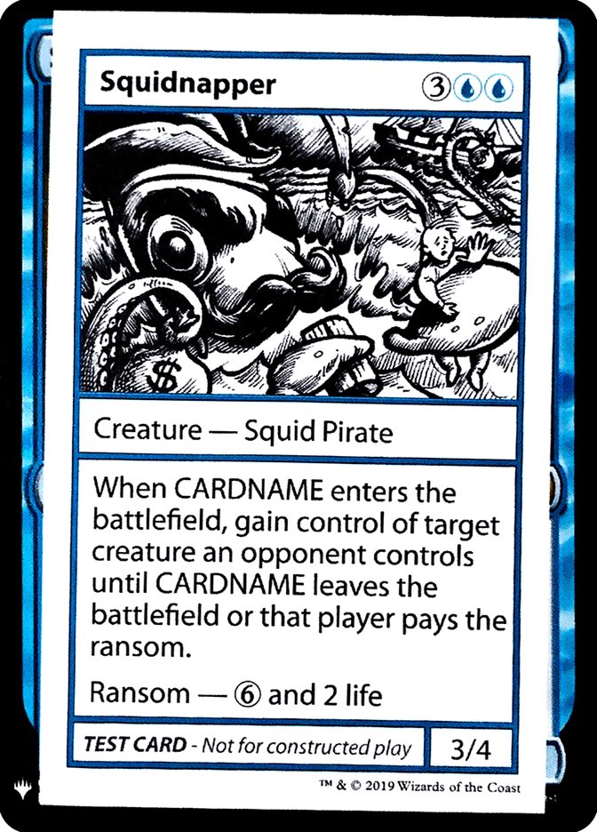 Squidnapper [Mystery Booster Playtest Cards] Magic: The Gathering