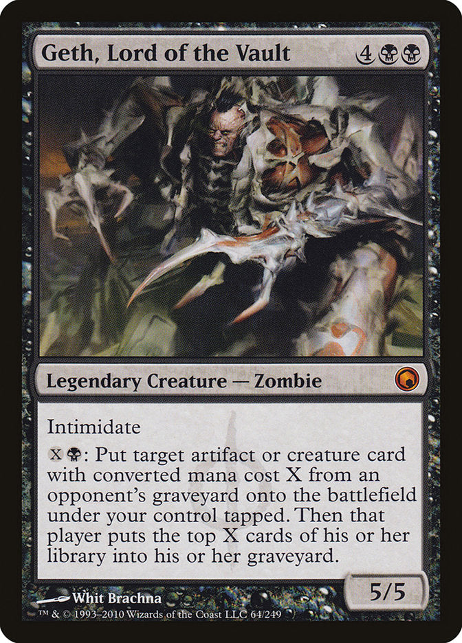 Geth, Lord of the Vault [Scars of Mirrodin] Magic: The Gathering