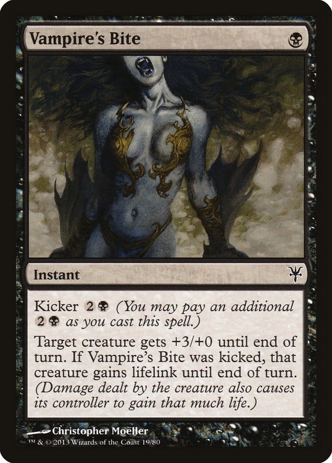 Vampire's Bite [Duel Decks: Sorin vs. Tibalt] Magic: The Gathering