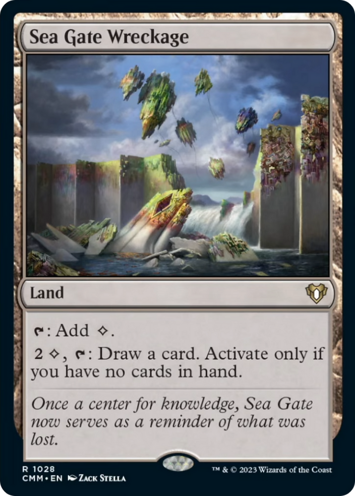 Sea Gate Wreckage [Commander Masters] Magic: The Gathering
