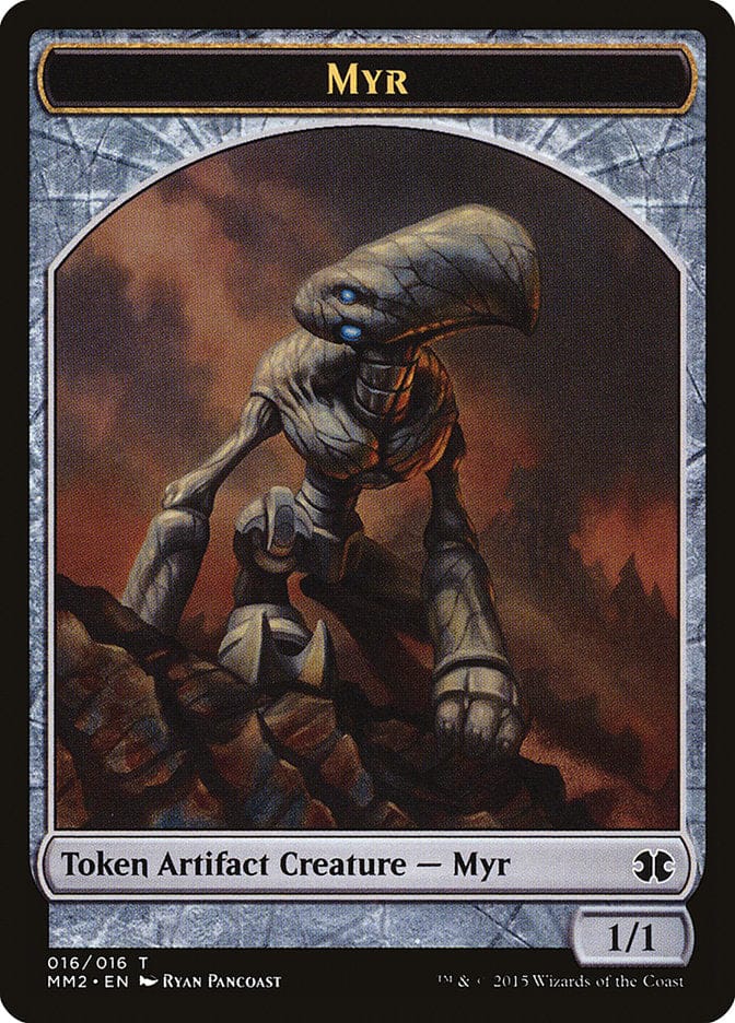 Myr Token [Modern Masters 2015 Tokens] Magic: The Gathering
