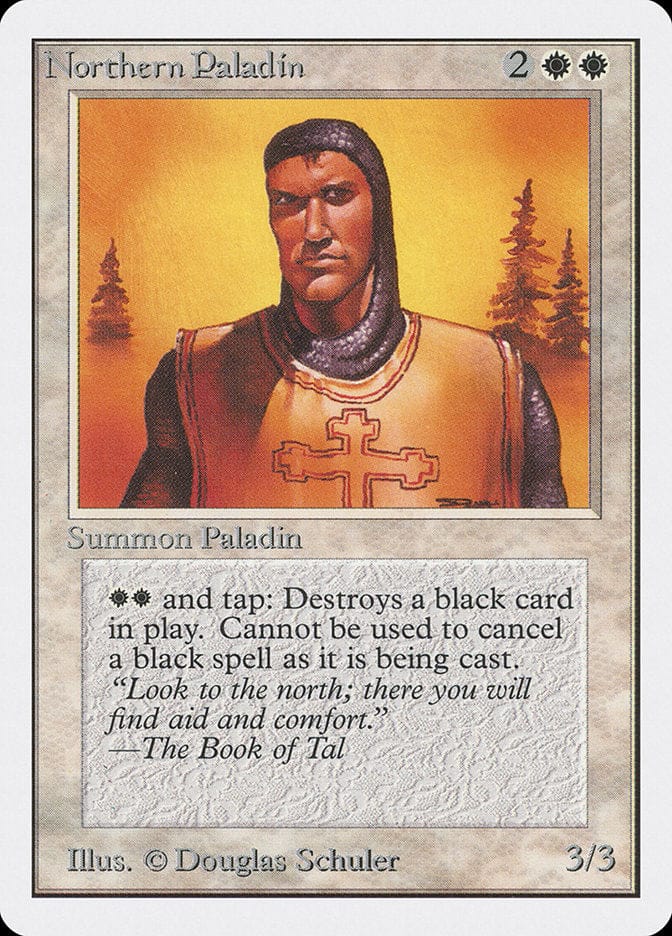 Northern Paladin [Unlimited Edition] Magic: The Gathering