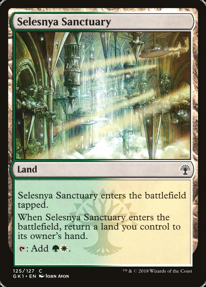 Selesnya Sanctuary [Guilds of Ravnica Guild Kit] Magic: The Gathering