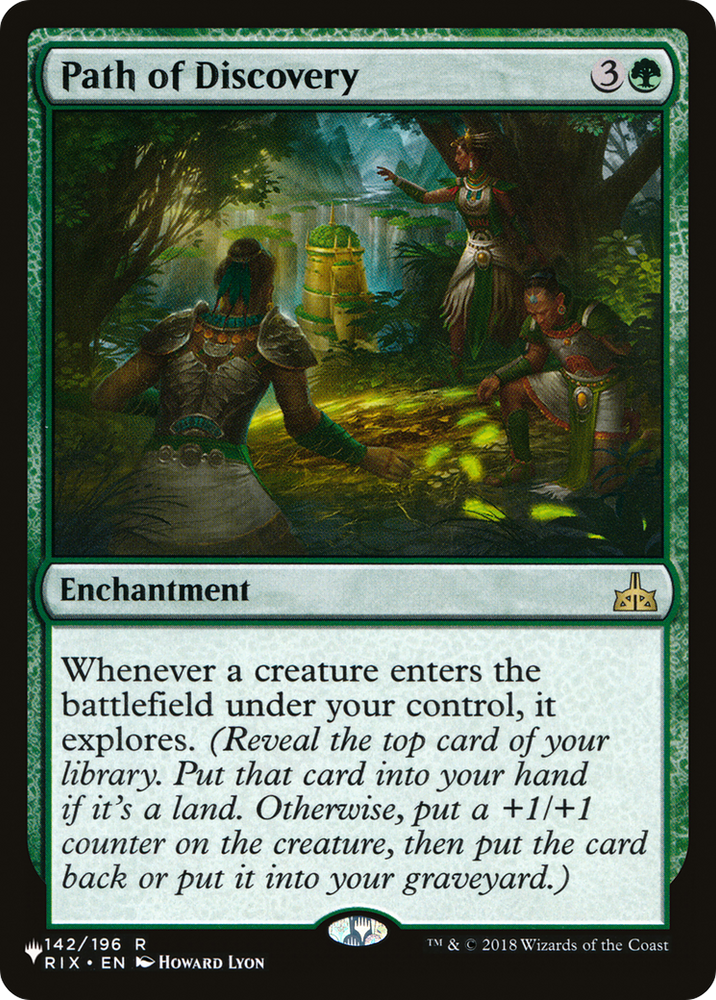 Path of Discovery [The List] Magic: The Gathering
