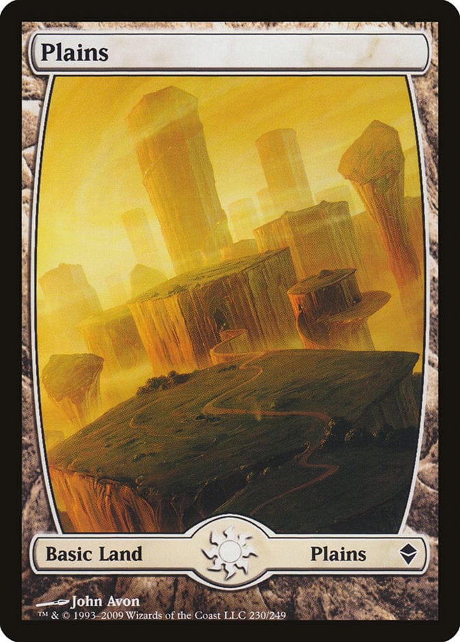 Plains (230) [Zendikar] Magic: The Gathering