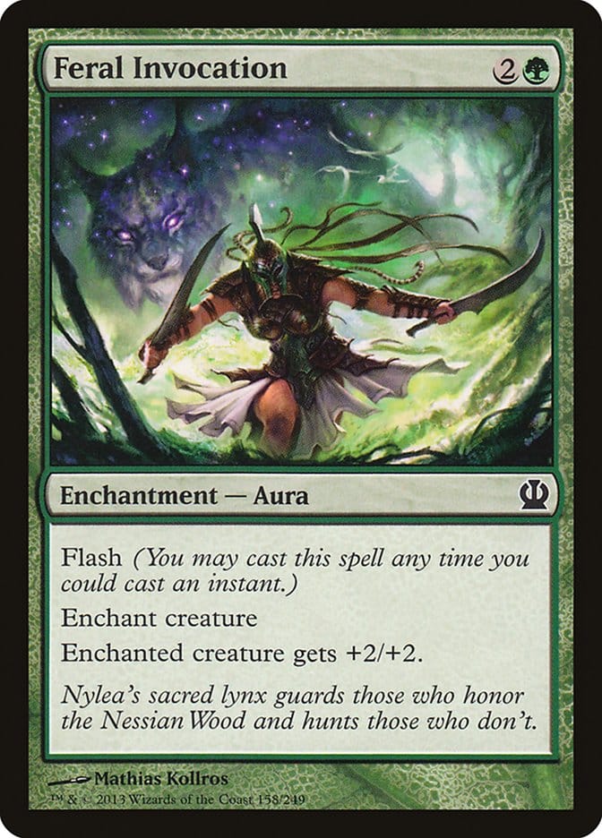 Feral Invocation [Theros] Magic: The Gathering