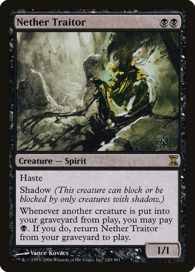 Nether Traitor [Time Spiral] Magic: The Gathering