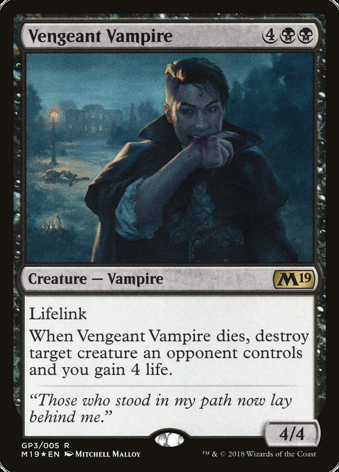 Vengeant Vampire [Magic 2019 Gift Pack] Magic: The Gathering