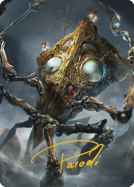 Treasure Keeper Art Card (Gold-Stamped Signature) [Commander Legends: Battle for Baldur's Gate Art Series] Magic: The Gathering