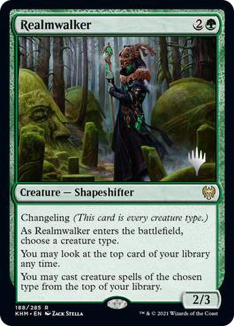 Realmwalker (Promo Pack) [Kaldheim Promos] Magic: The Gathering
