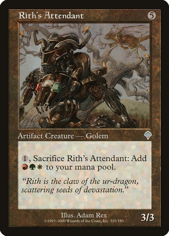 Rith's Attendant [Invasion] Magic: The Gathering