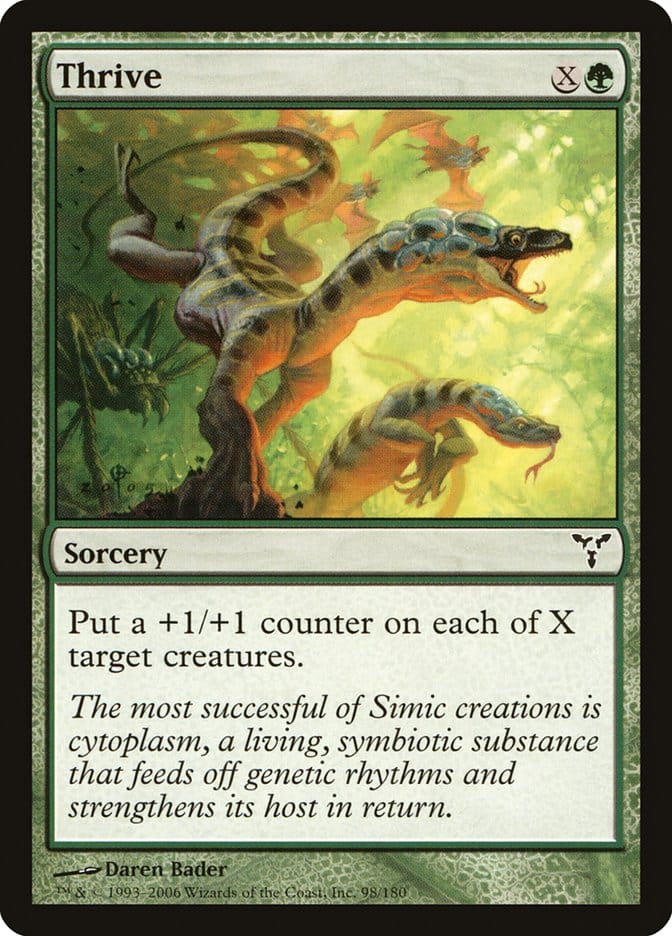 Thrive [Dissension] Magic: The Gathering