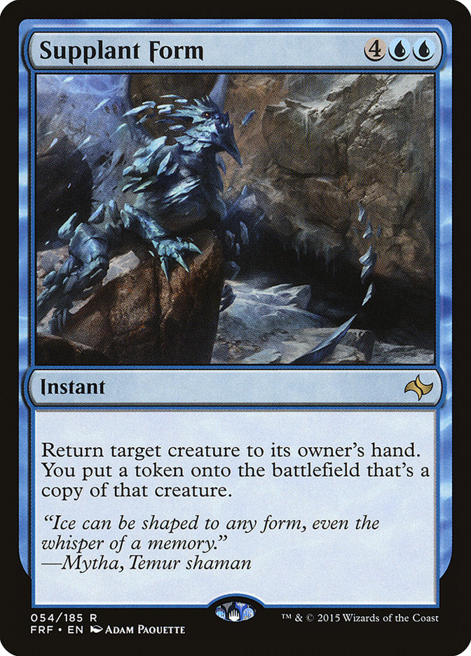 Supplant Form [Fate Reforged] Magic: The Gathering