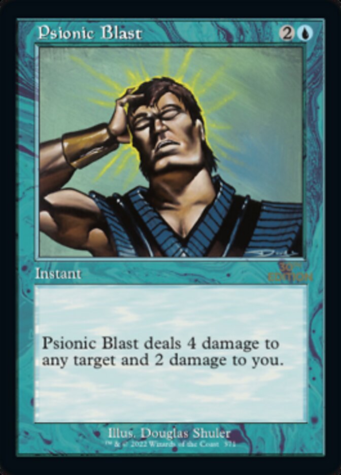 Psionic Blast (Retro) [30th Anniversary Edition] Magic: The Gathering