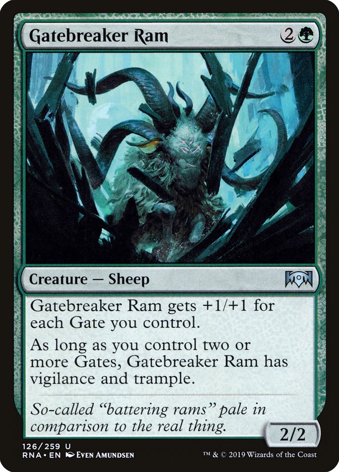 Gatebreaker Ram [Ravnica Allegiance] Magic: The Gathering