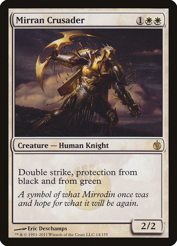 Mirran Crusader [Mirrodin Besieged] Magic: The Gathering