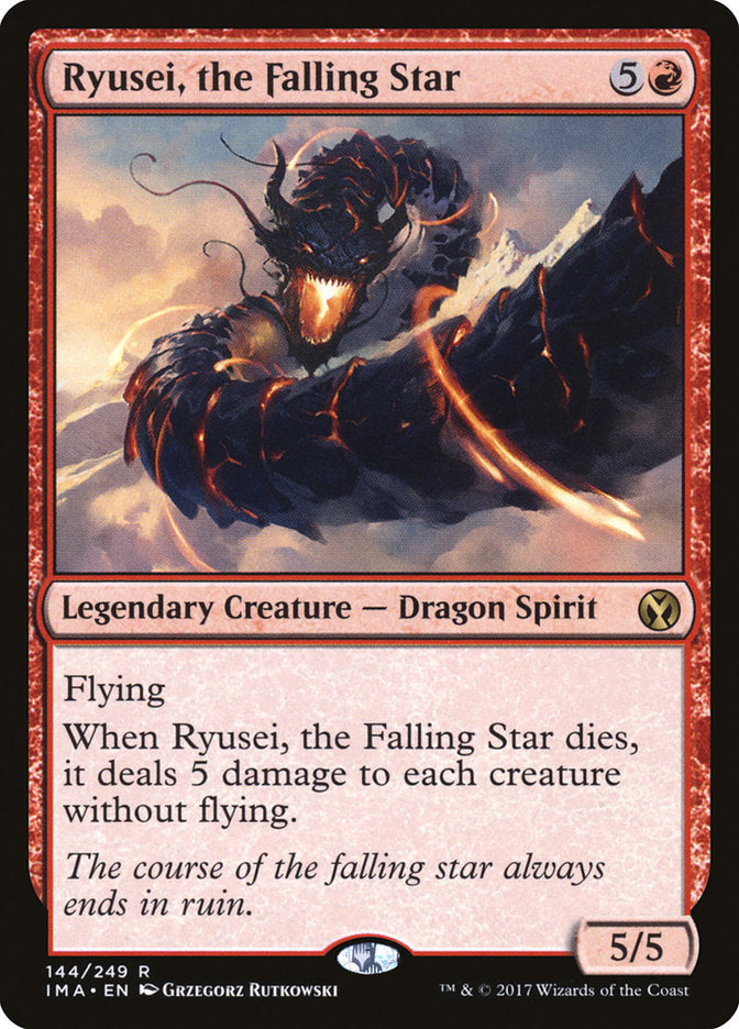 Ryusei, the Falling Star [Iconic Masters] Magic: The Gathering
