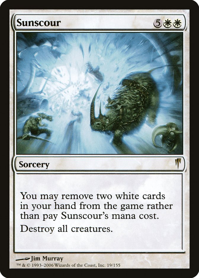 Sunscour [Coldsnap] Magic: The Gathering